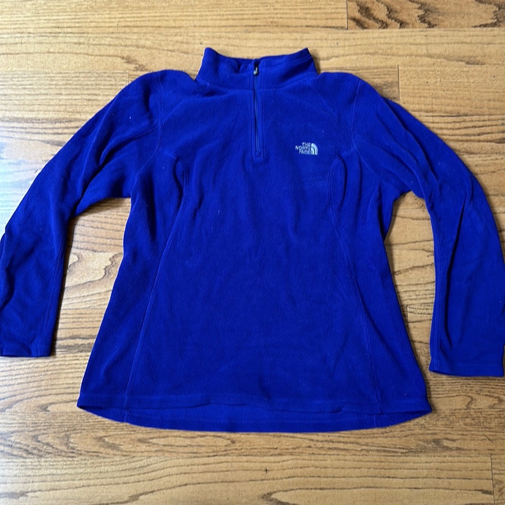 North Face fleece quarter zip